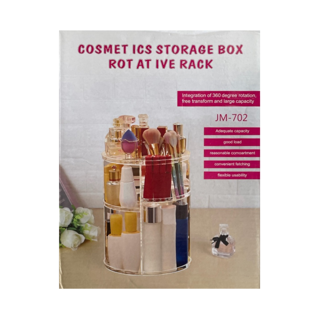 Acrylic Rotative Cosmetics Stand