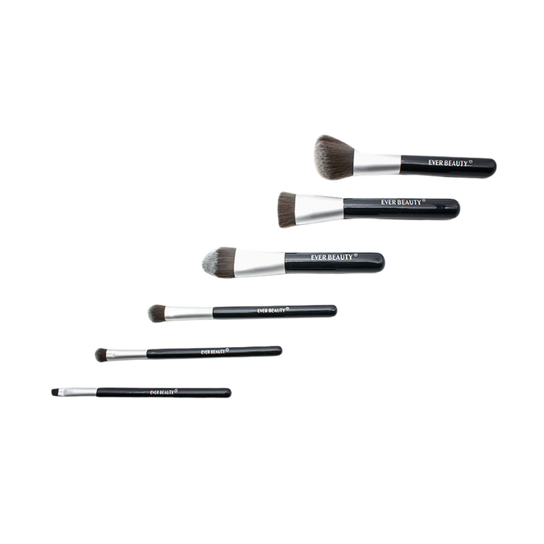 6Piece Luxury Brush Set Ever Beauty SA Emporium