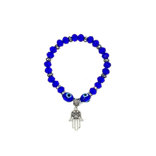 Evil Eye Hamsa Hand Bracelet