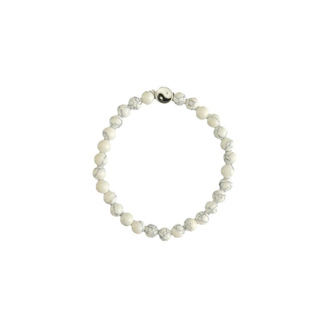 Ying & Yang White Bracelet