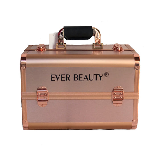 Rose Gold Makeup Case